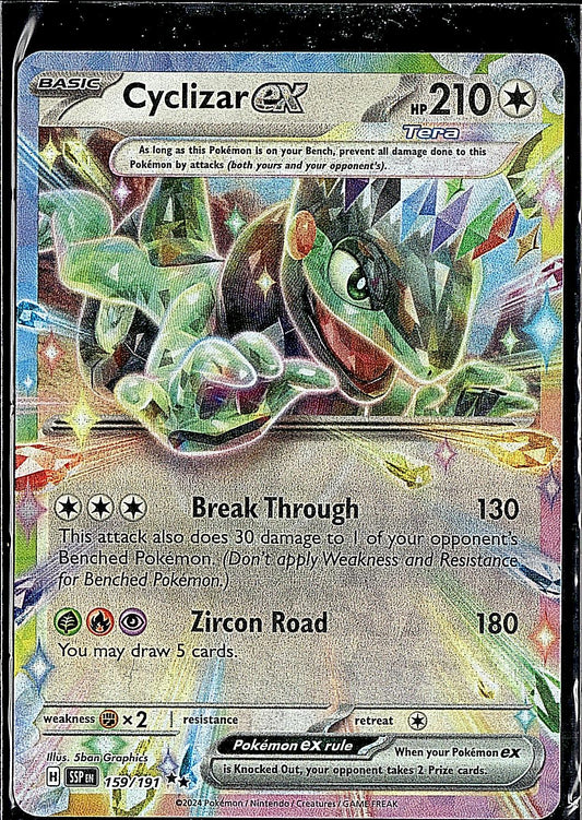 SV08: Surging Sparks #159/191 Cyclizar ex