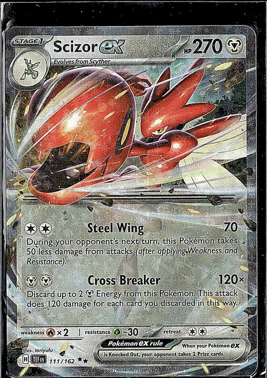 SV05: Temporal Forces #111/162 Scizor ex