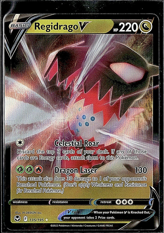SWSH12: Silver Tempest #135/195 Regidrago V