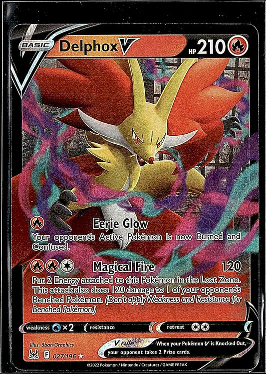 SWSH11: Lost Origin #027/196 Delphox V