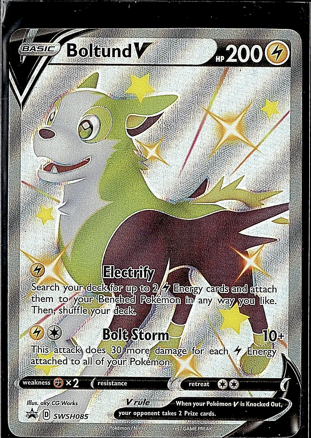 SWSH: Sword & Shield Promo Cards #SWSH085 Boltund V