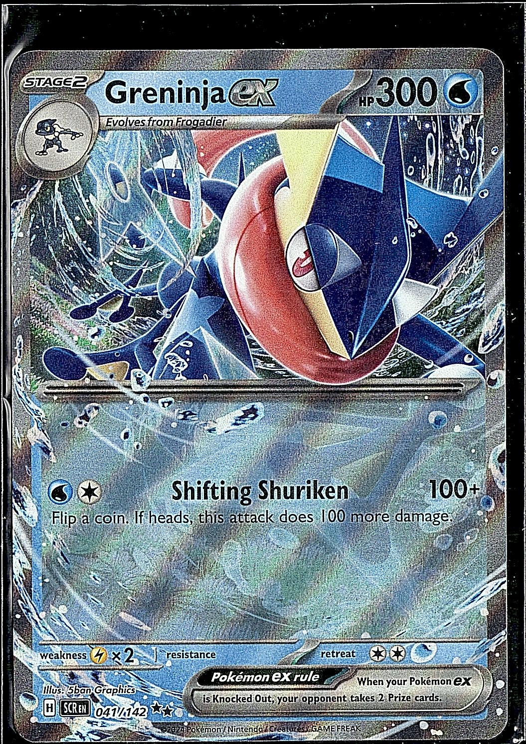 SV07: Stellar Crown #041/142 Greninja ex