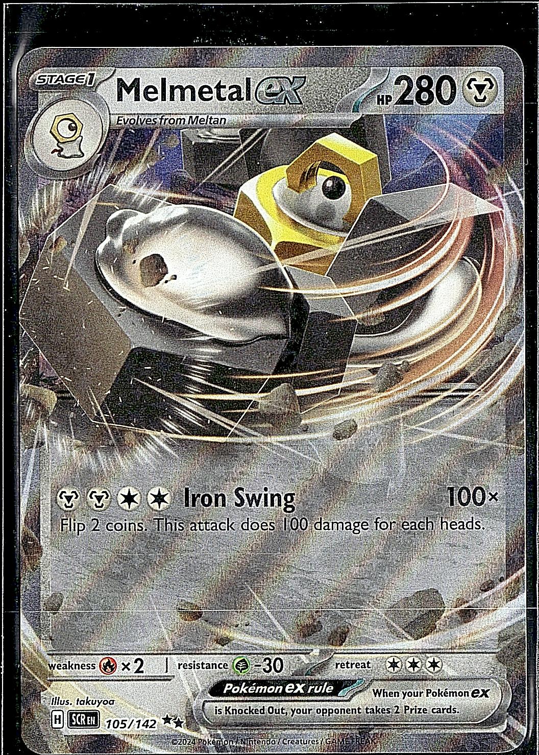 SV07: Stellar Crown #105/142 Melmetal ex