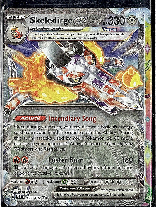 SV04: Paradox Rift #137/182 Skeledirge ex