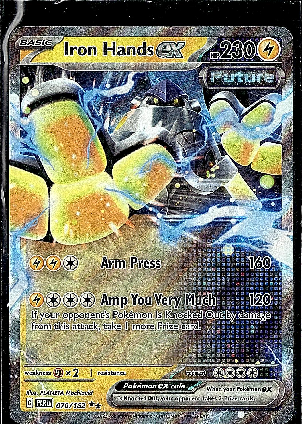 SV04: Paradox Rift #070/182 Iron Hands ex