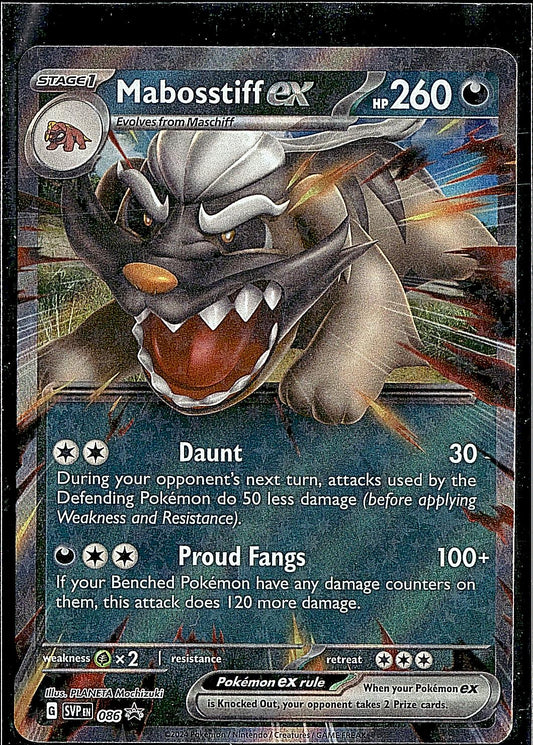 SV: Scarlet & Violet Promo Cards #086 Mabosstiff ex