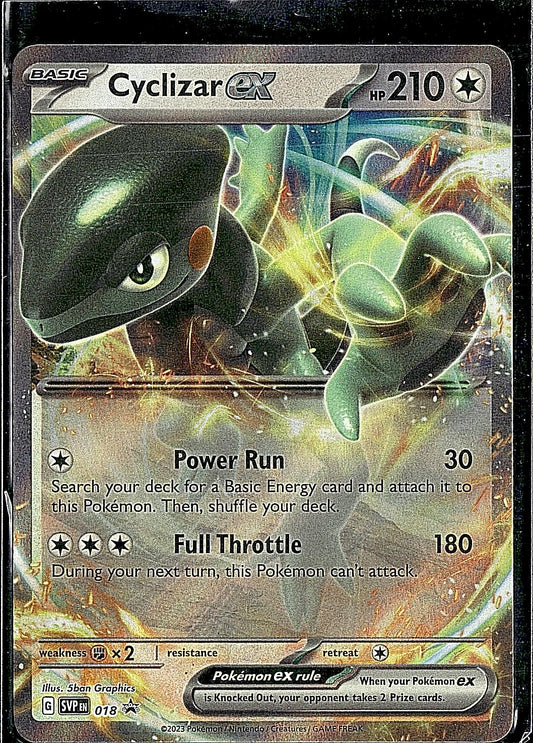 SV: Scarlet & Violet Promo Cards #018 Cyclizar ex