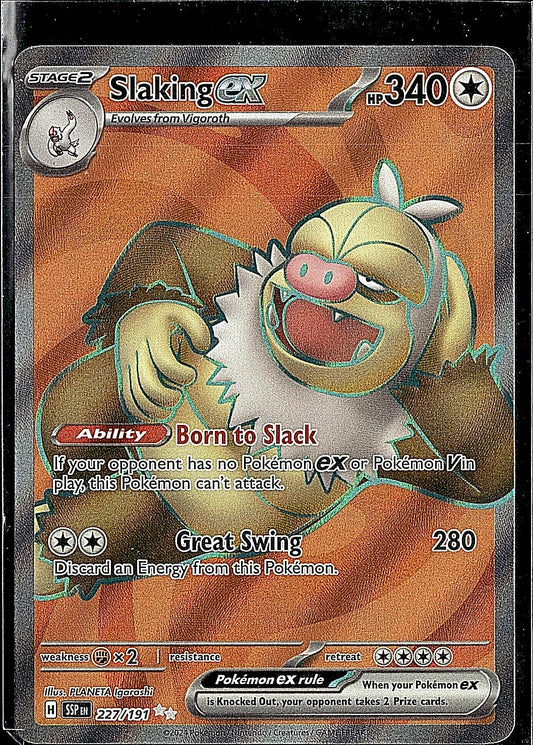 SV08: Surging Sparks #227/191 Slaking ex