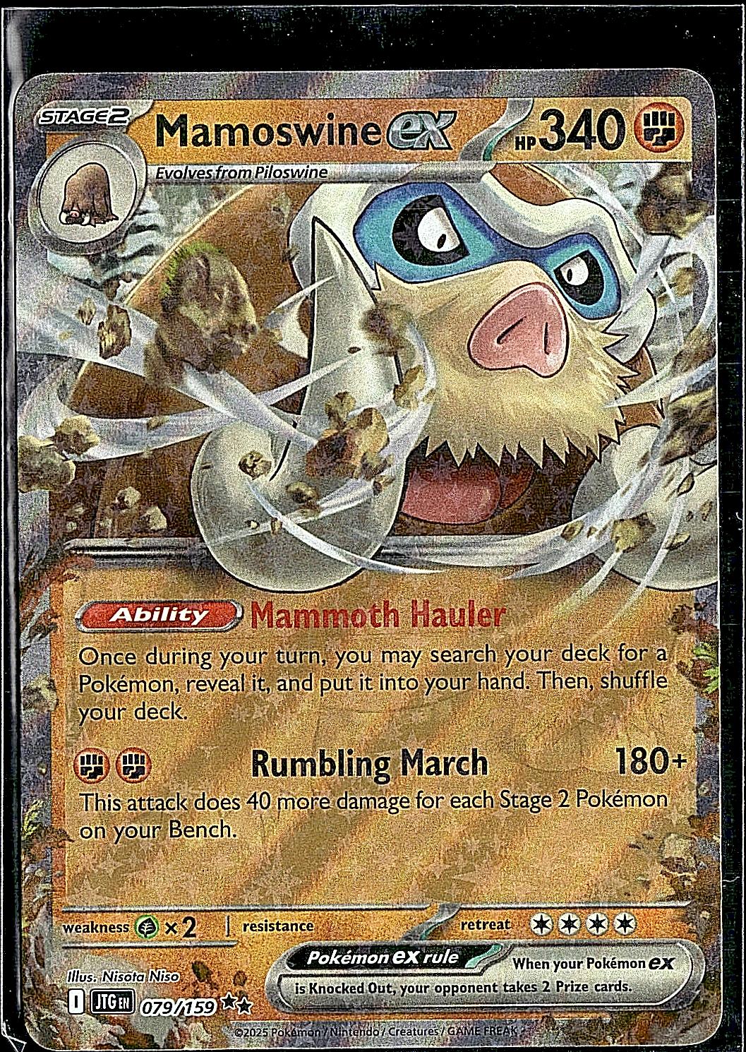 SV09: Journey Together #079/159 Mamoswine ex