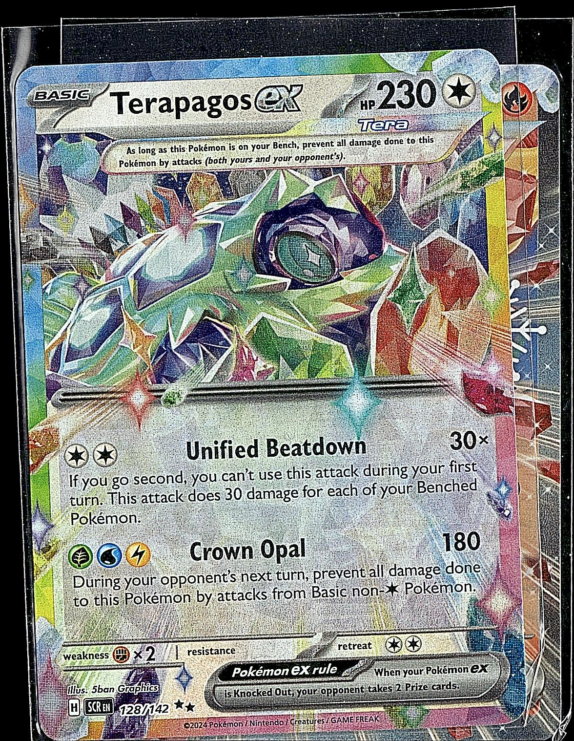 Prize Pack Series Cards #128/142 Terapagos ex