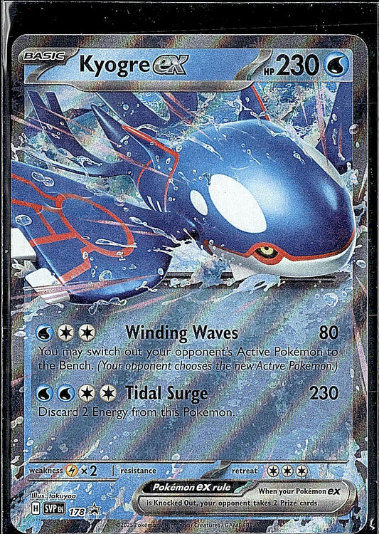 SV: Scarlet & Violet Promo Cards #178 Kyogre ex