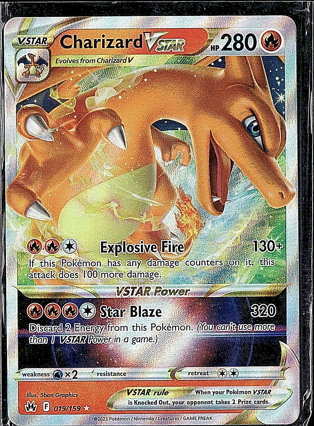 SWSH: Crown Zenith #019/159 Charizard VSTAR
