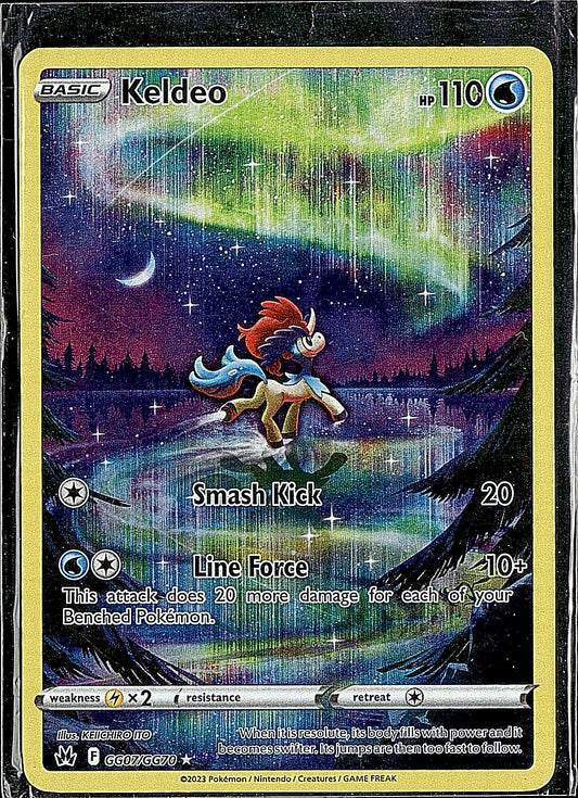 SWSH: Crown Zenith: Galarian Gallery #GG07/GG70 Keldeo