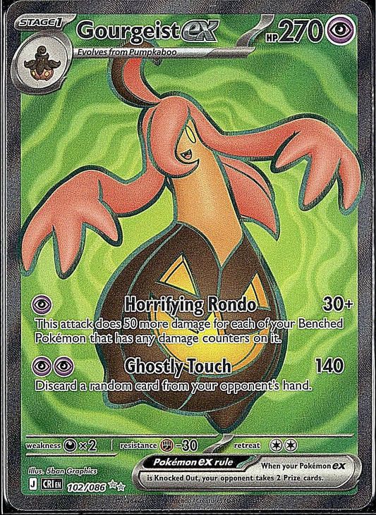 ME04: Chaos Rising #102/086 Gourgeist ex