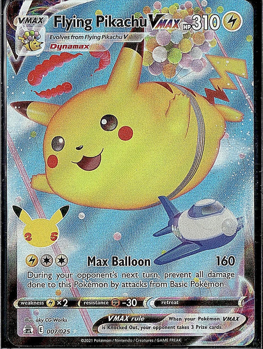Celebrations #007/025 Flying Pikachu VMAX
