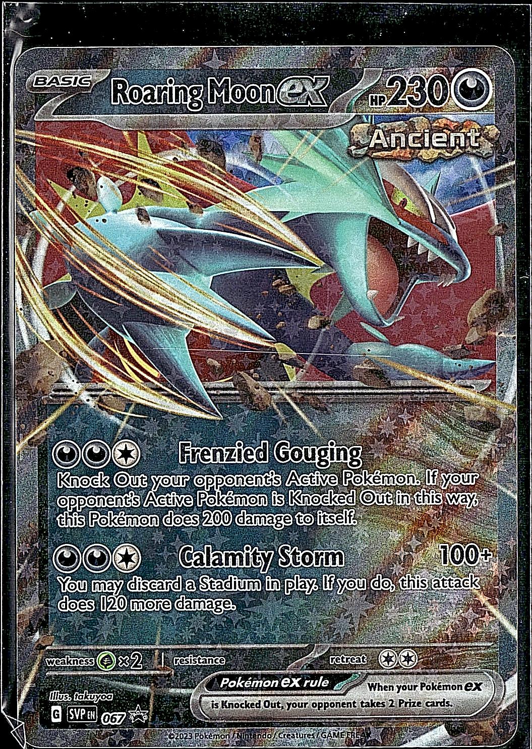 SV: Scarlet & Violet Promo Cards #067 Roaring Moon ex
