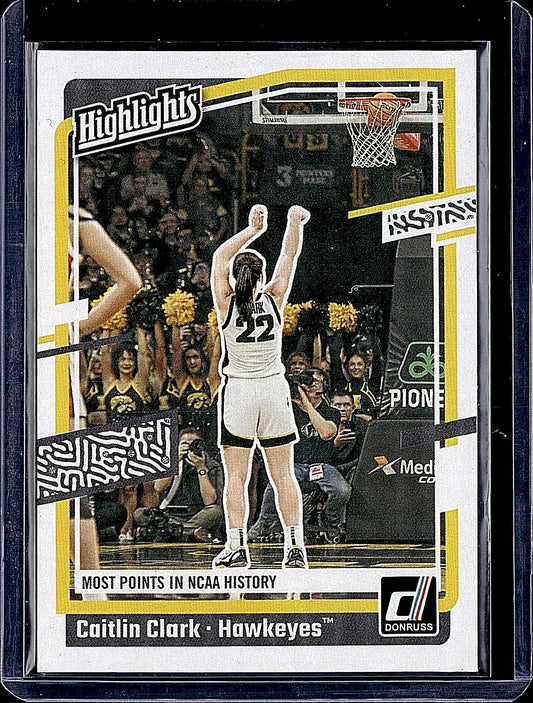 2024 Panini Caitlin Clark Collection #H11 Caitlin Clark Highlights