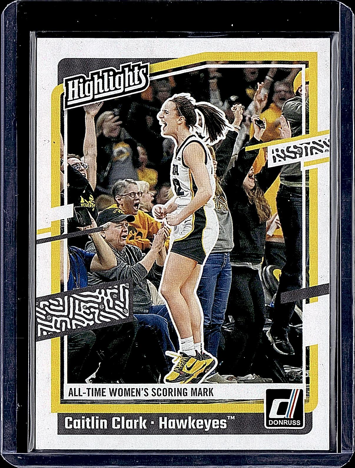 2024 Panini Caitlin Clark Collection #H10 Caitlin Clark Highlights
