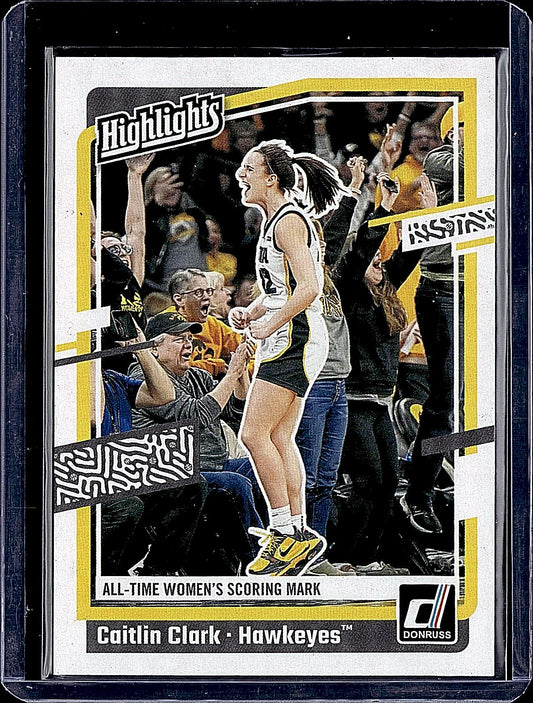 2024 Panini Caitlin Clark Collection #H10 Caitlin Clark Highlights