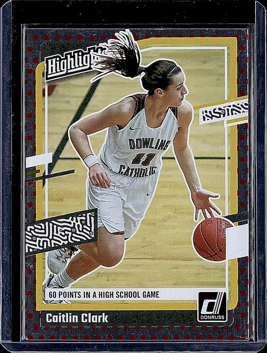 2024 Panini Caitlin Clark Collection #H3 Caitlin Clark Highlights Dot