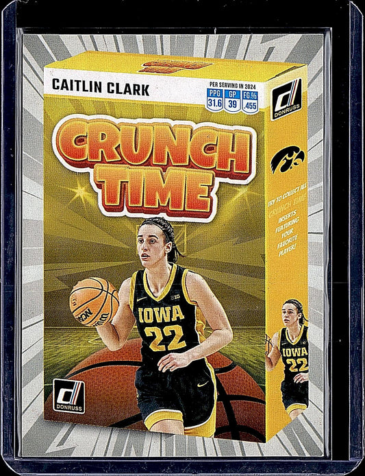 2024 Panini Caitlin Clark Collection #SS-CT1 Caitlin Clark Crunch Time