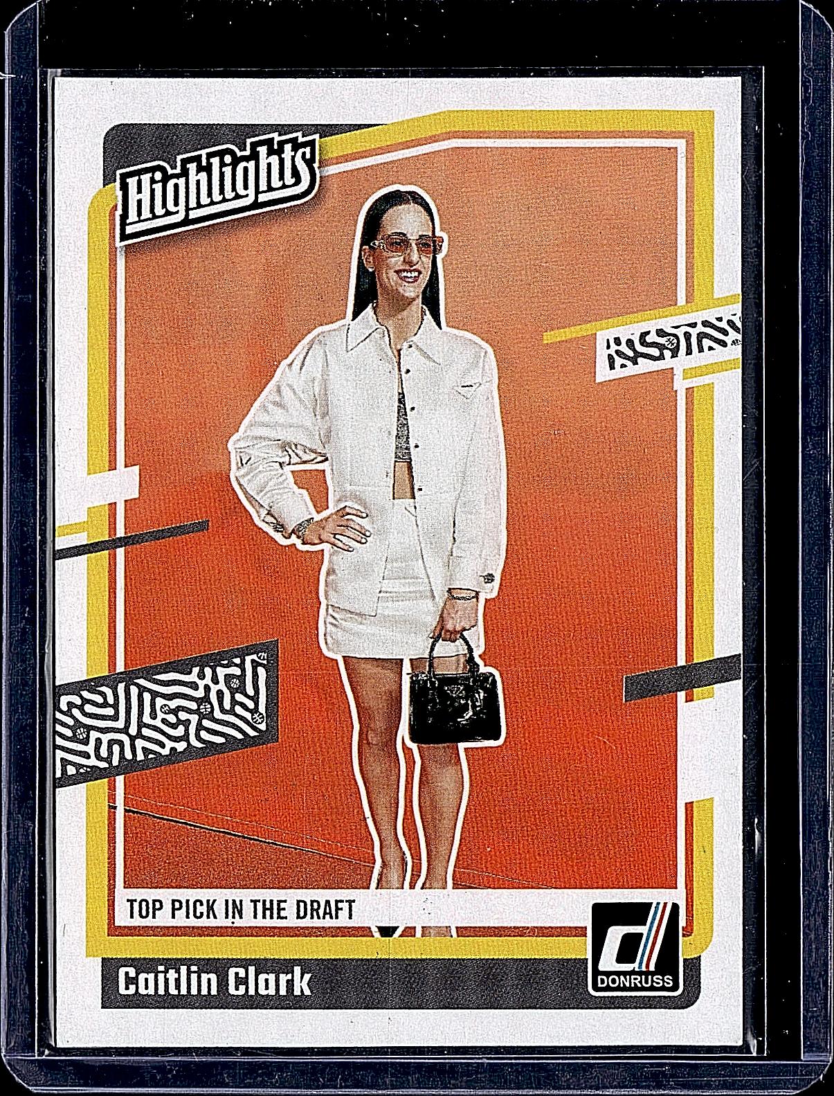 2024 Panini Caitlin Clark Collection #H15 Caitlin Clark Highlights