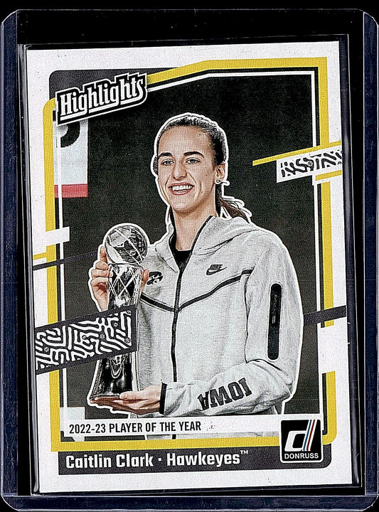 2024 Panini Caitlin Clark Collection #H13 Caitlin Clark Highlights