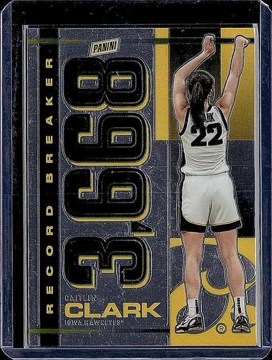 2024 Panini Caitlin Clark Collection #RB-CC Caitlin Clark Record Breaker