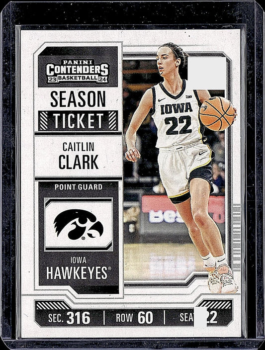 2024 Panini Caitlin Clark Collection #CC3 Caitlin Clark College Contenders