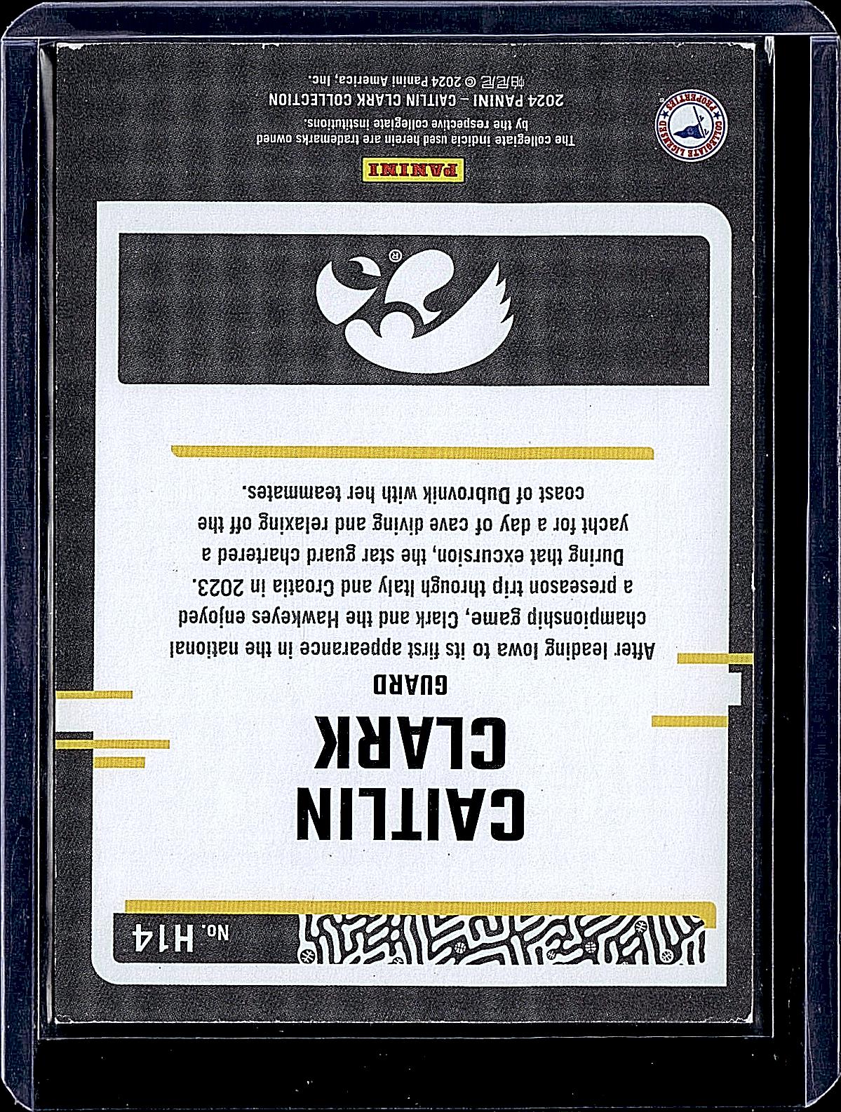 2024 Panini Caitlin Clark Collection #H14 Caitlin Clark Highlights