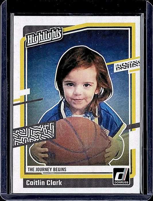 2024 Panini Caitlin Clark Collection #H1 Caitlin Clark Highlights
