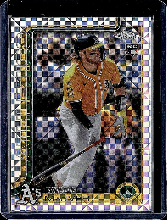 2025 Topps Chrome Update #USC81 Willie MacIver X-Fractors