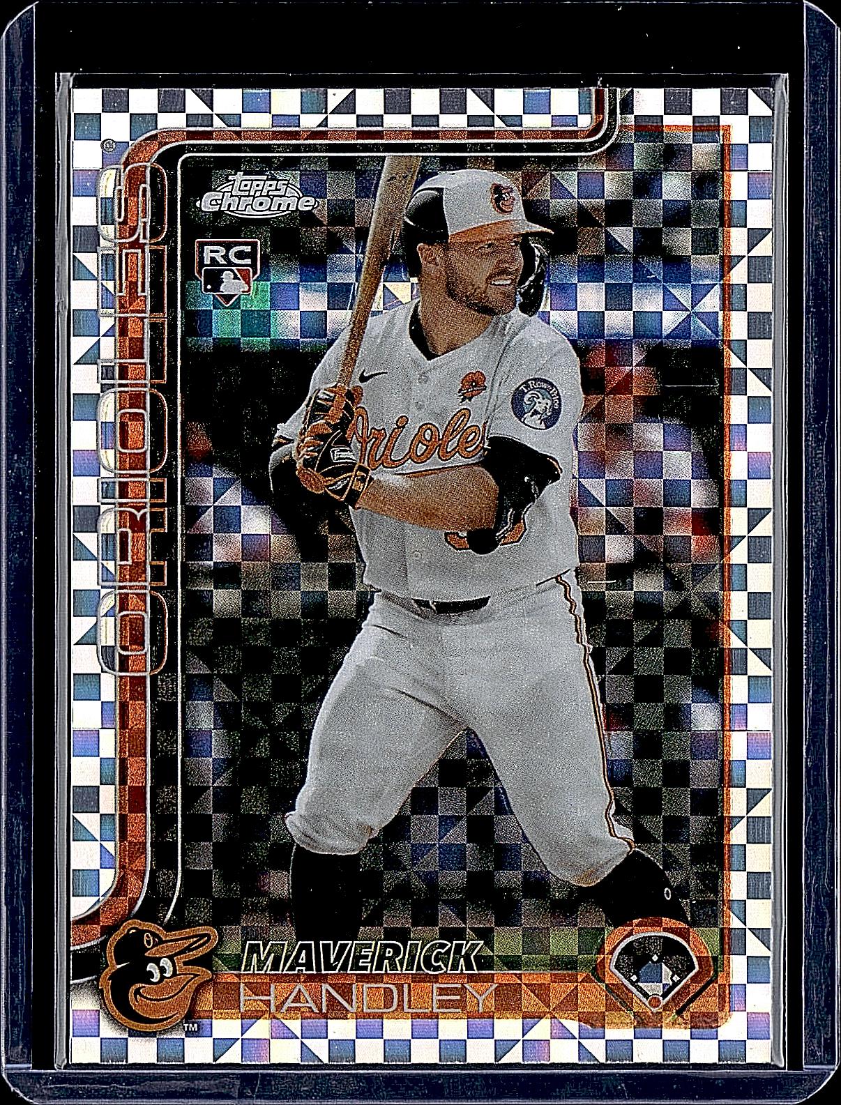 2025 Topps Chrome Update #USC58 Maverick Handley X-Fractors