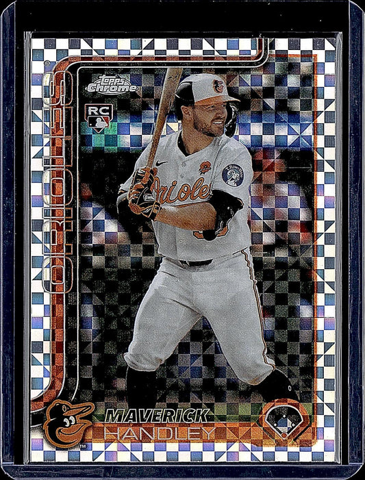 2025 Topps Chrome Update #USC58 Maverick Handley X-Fractors