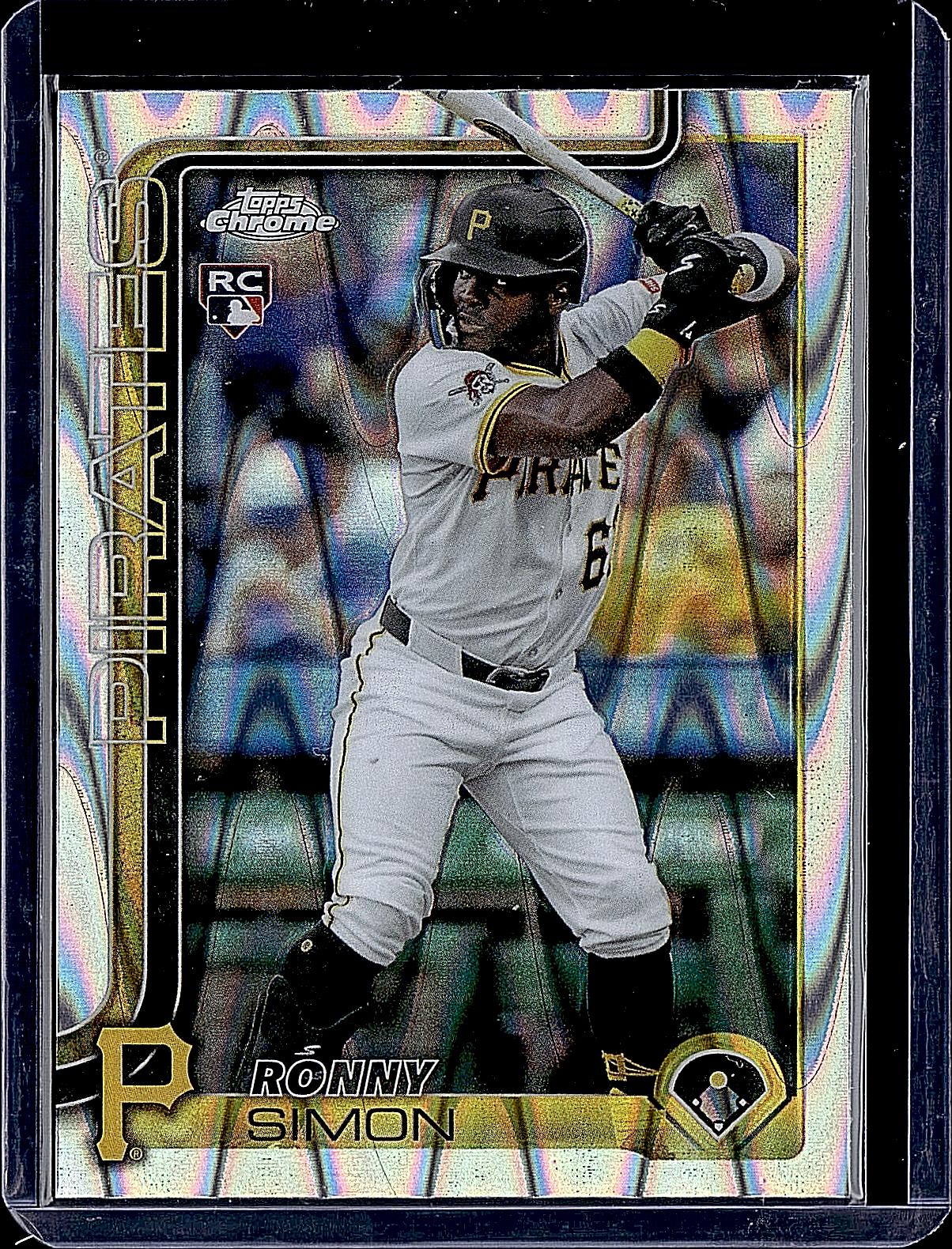 2025 Topps Chrome Update #USC35 Ronny Simon RayWave Refractor