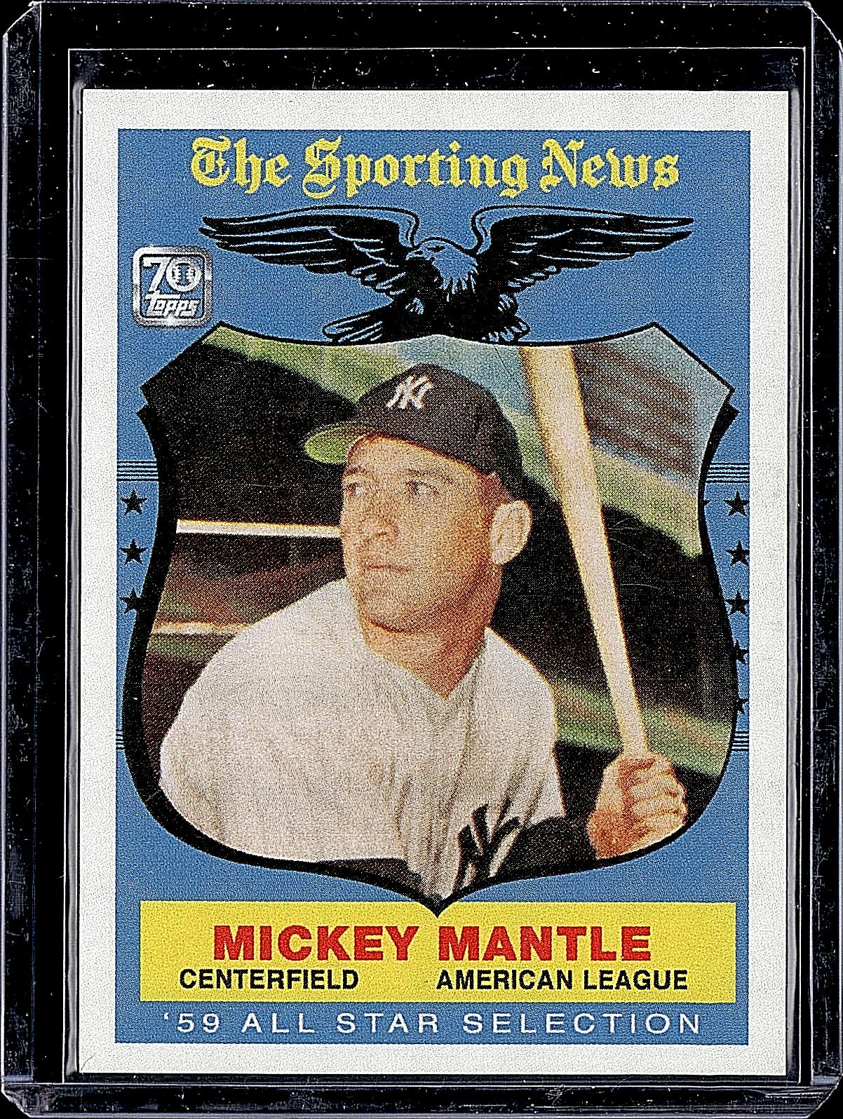 2021 Topps x Mickey Mantle #18 Mickey Mantle