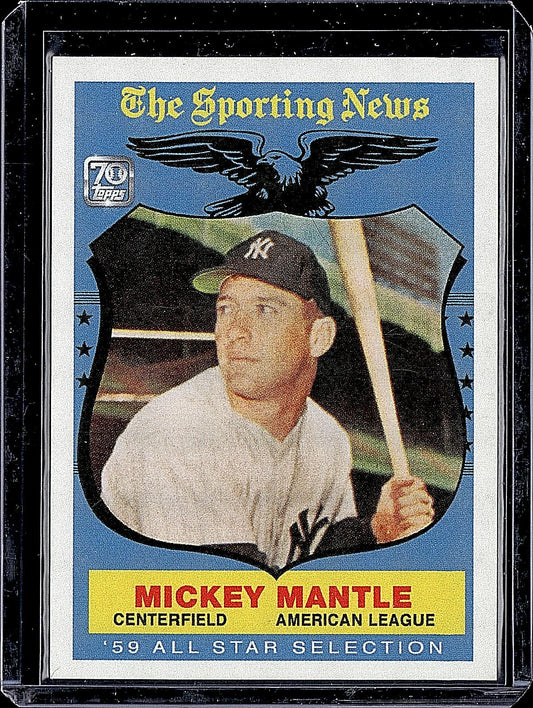 2021 Topps x Mickey Mantle #18 Mickey Mantle