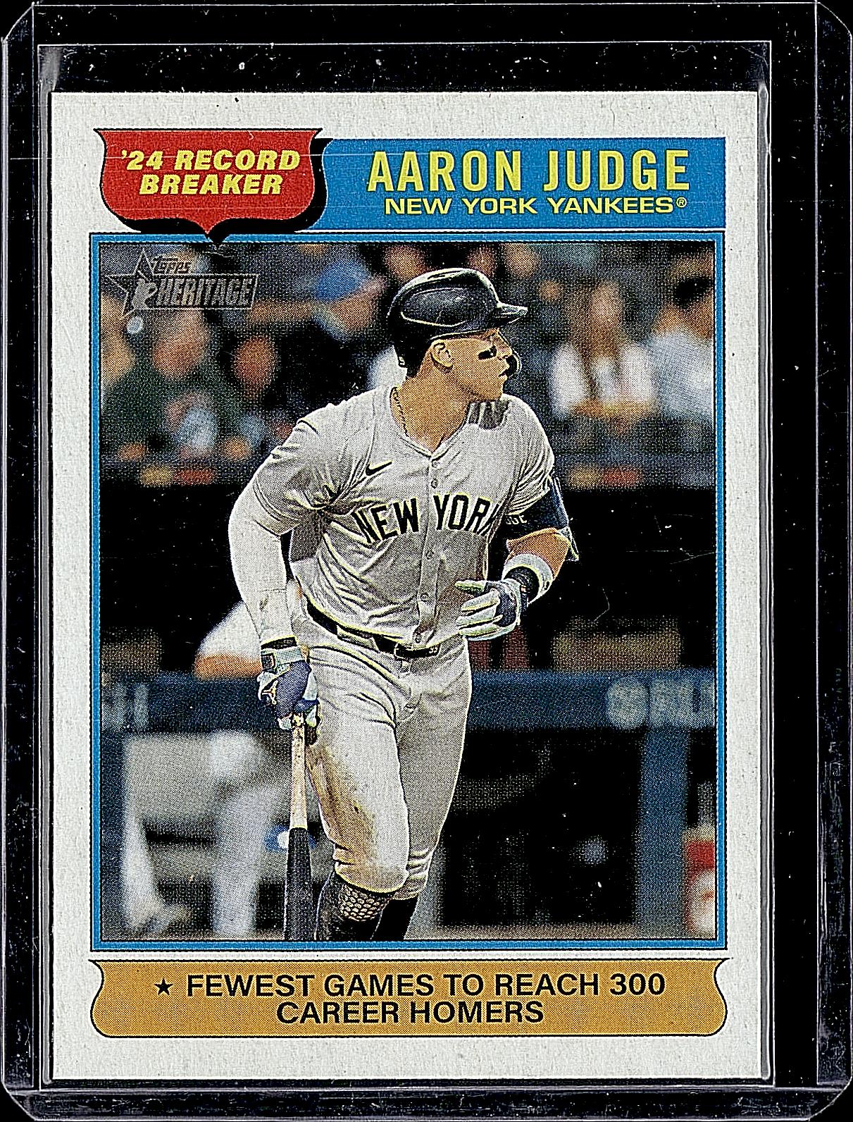 2025 Topps Heritage #3 Aaron Judge