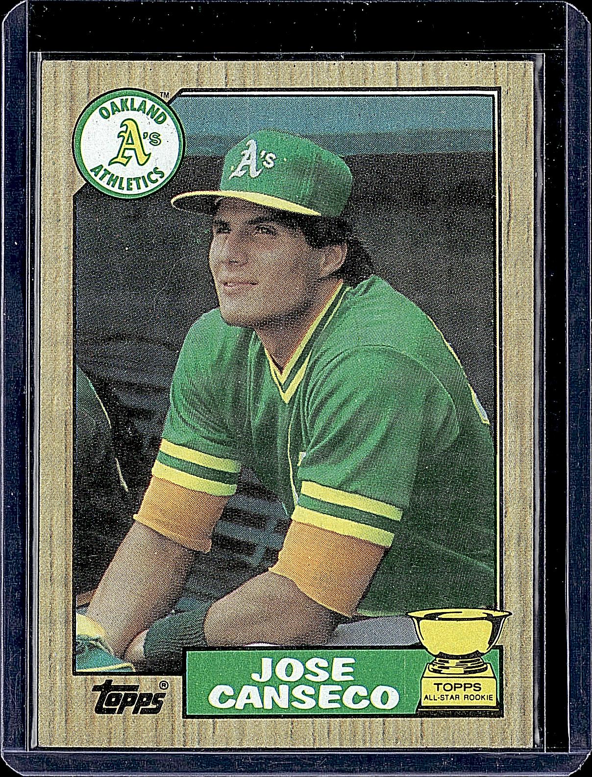 1987 Topps #620 Jose Canseco