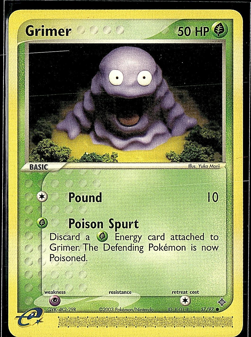 Dragon #57/97 Grimer