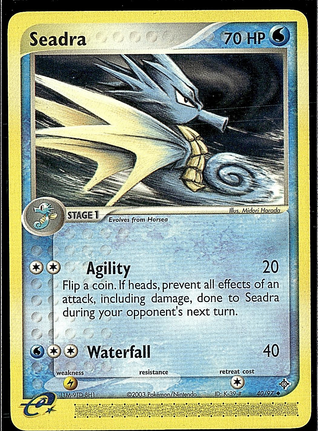 EX Dragon #40/97 Seadra