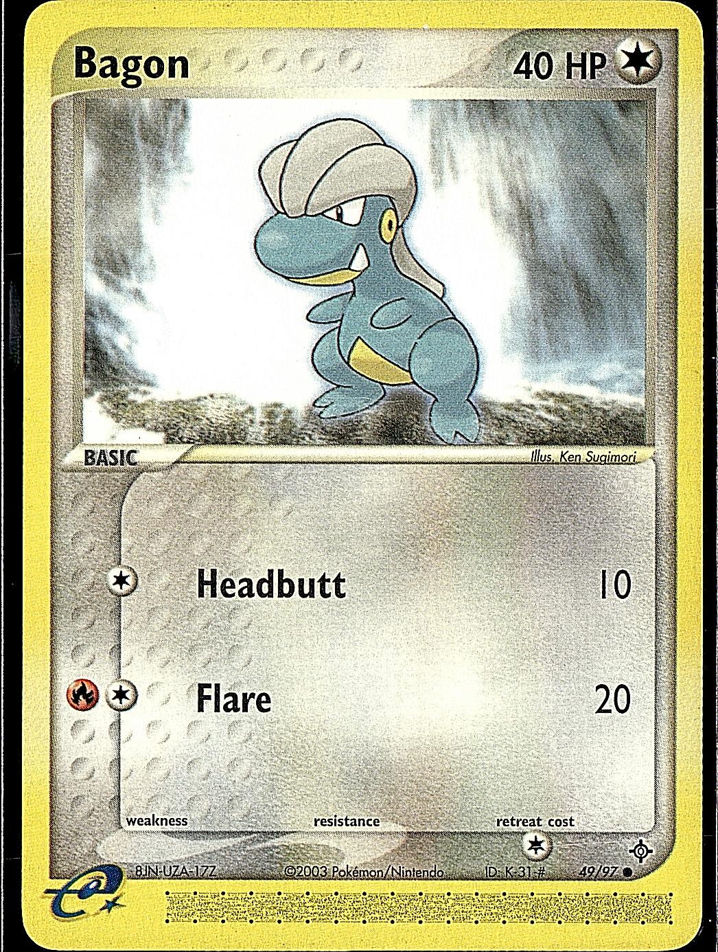Dragon #49/97 Bagon