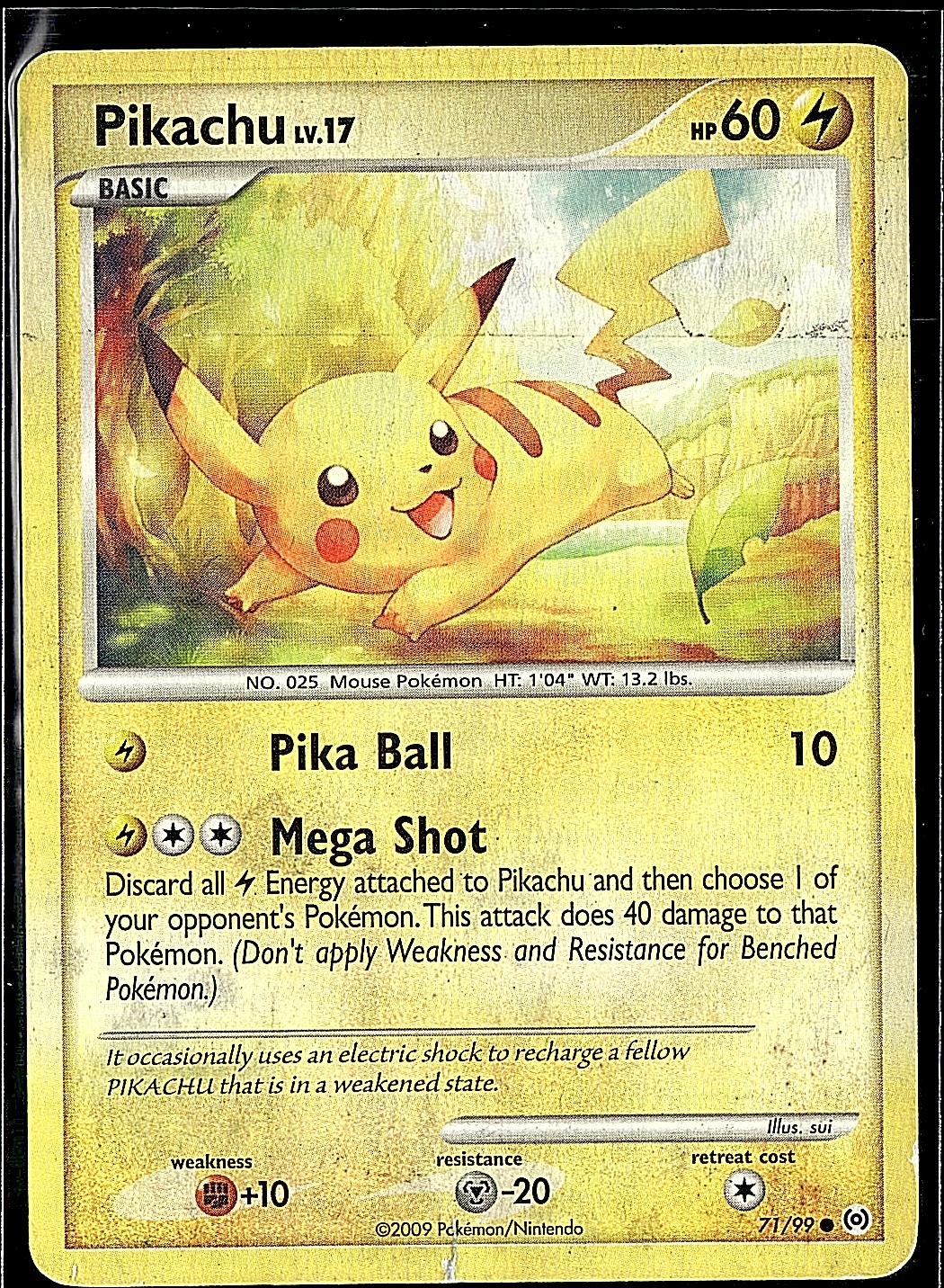 Arceus #71/99 Pikachu