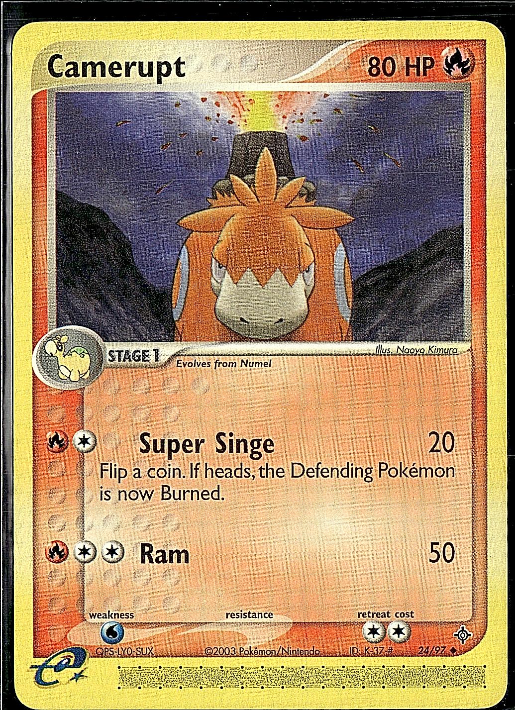 Dragon #24/97 Camerupt