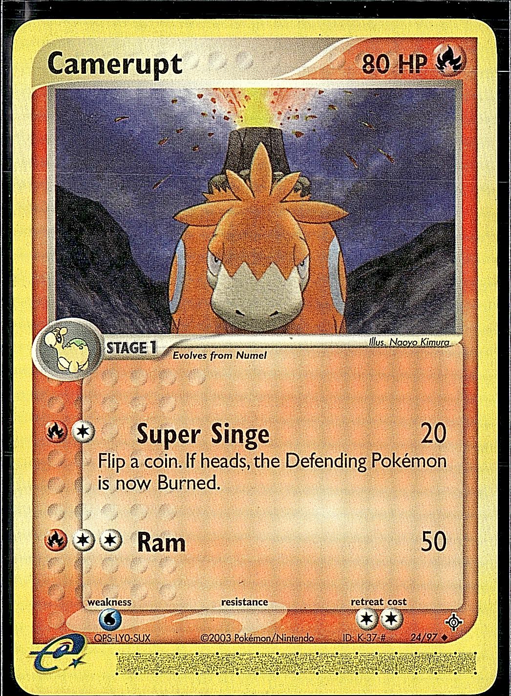 Salamence Constructed Starter Deck #003/019 Camerupt