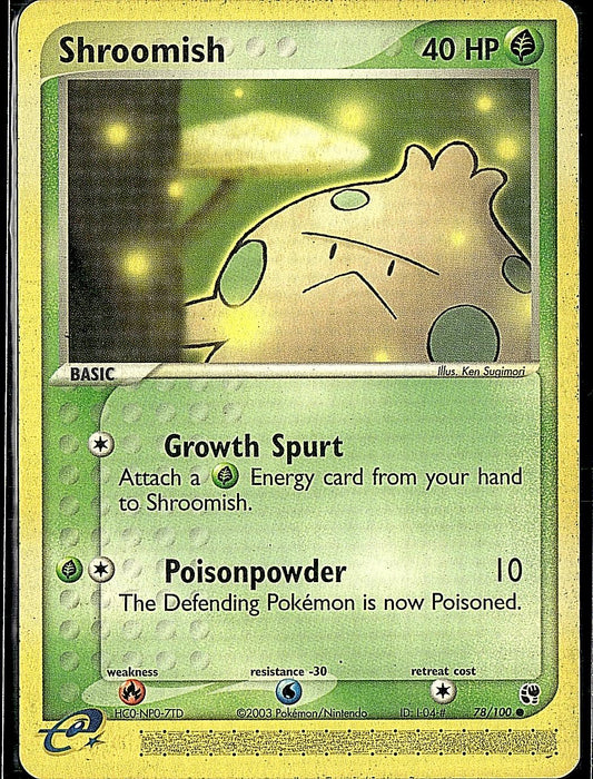 EX Sandstorm #78/100 Shroomish