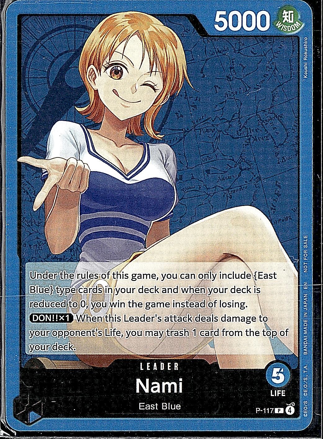 One Piece Promotion Cards #P-117 Nami