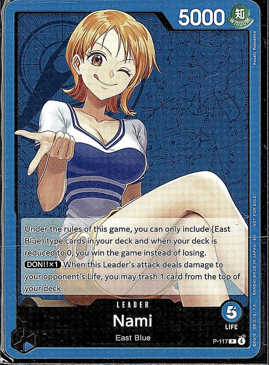 One Piece Promotion Cards #P-117 Nami