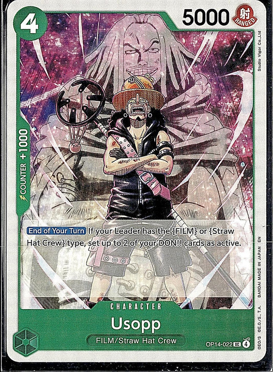 The Azure Sea's Seven #OP14-022 Usopp