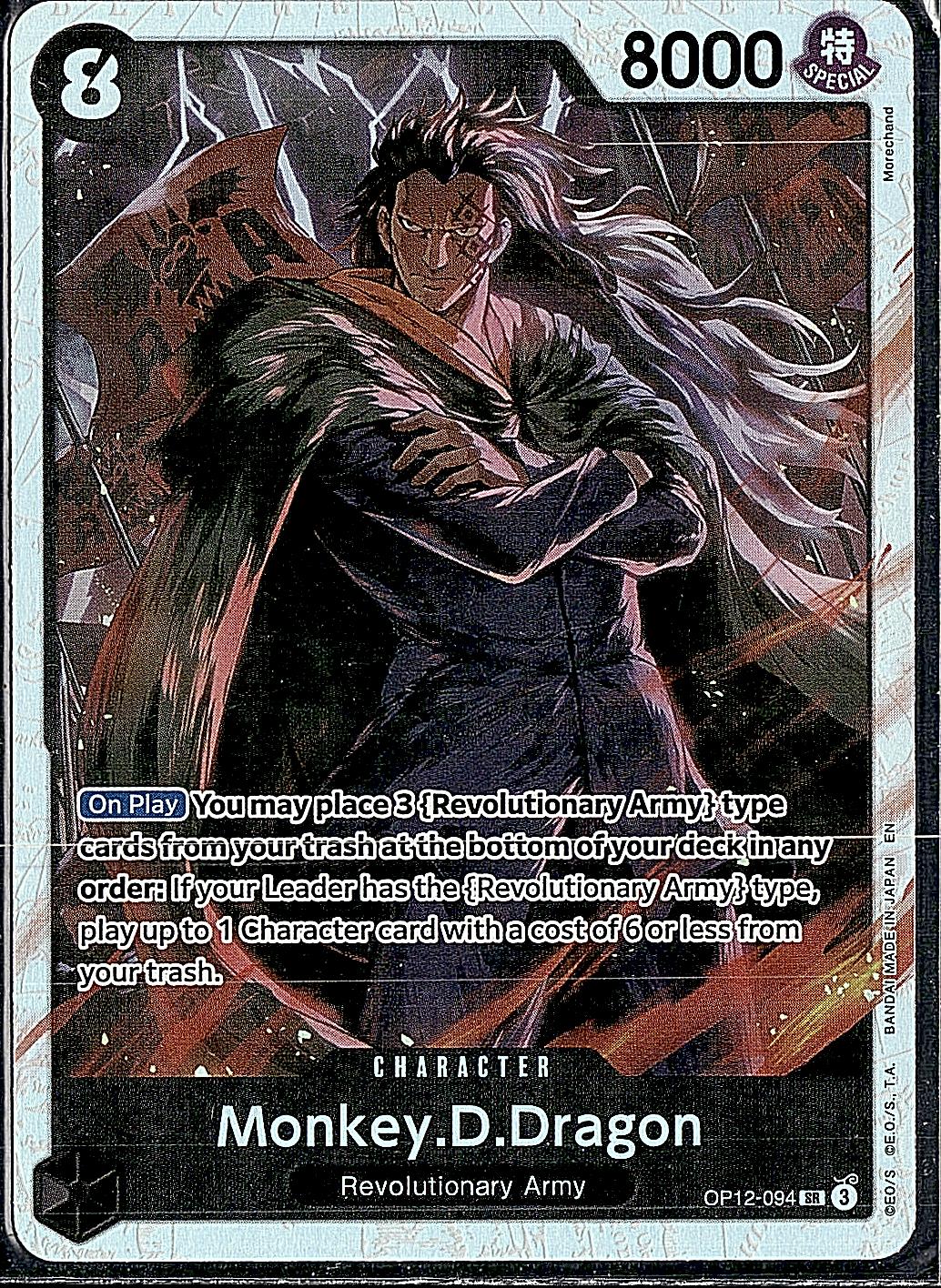 Legacy of the Master #OP12-094 Monkey.D.Dragon